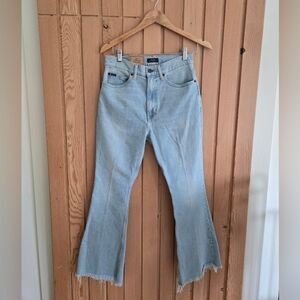 NWT Polo by Ralph Lauren Sky Blue Cropped Jeans